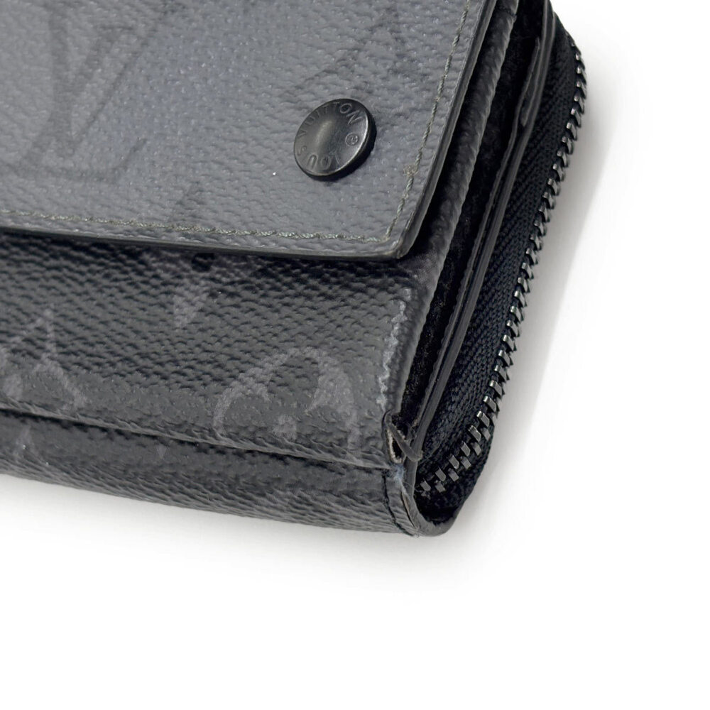 Louis Vuitton Monogram Eclipse Reverse Zippy Orga… - image 10